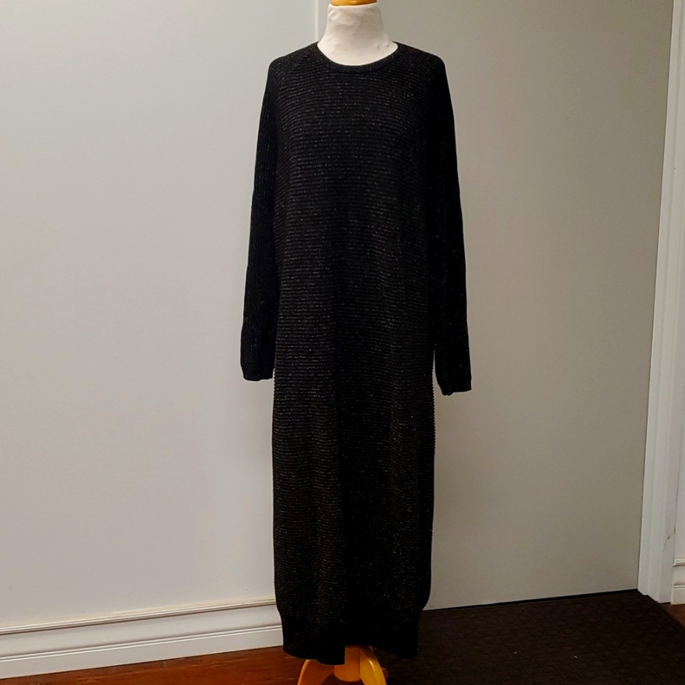 Michelle Mason wool metallic dress